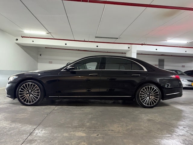 RENT A MERCEDES S CLASS WITH A DRIVER IN ISRAEL