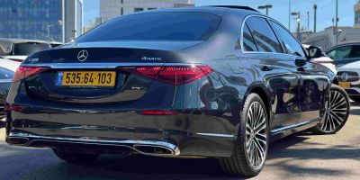 Mercedes s class Rental in Israel